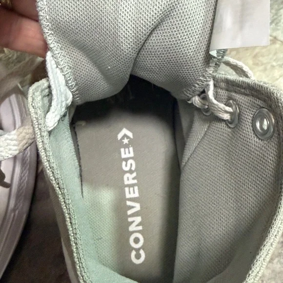 Converse women’s Move High-Top Sneakers in sage and White size 7 - Picture 5 of 7